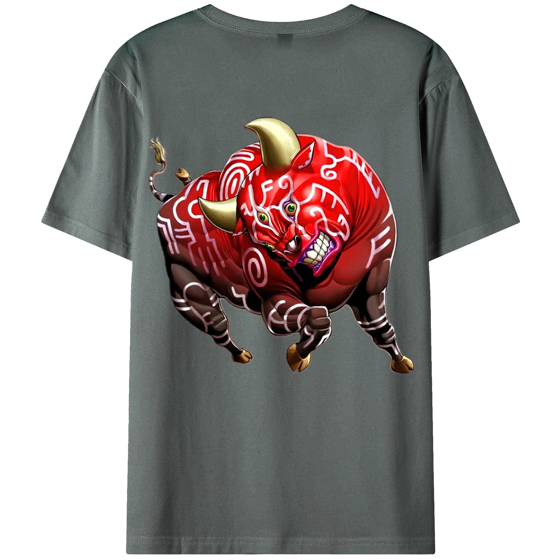 （画像用） 遊☆戯☆王 Yu-Gi-Oh! 綿100％半袖Tシャツ（背面プリント）